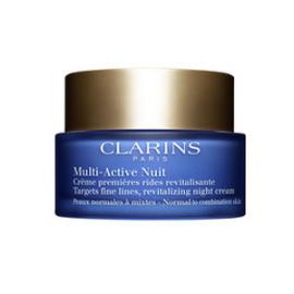 Clarins - Revitalizační noční krém proti jemným vráskám pro normální a smíšenou pleť Multi-Active (Revitalizing Night Cream ) 50 ml