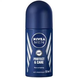 Nivea - Kuličkový antiperspirant pro muže Protect & Care 50 ml