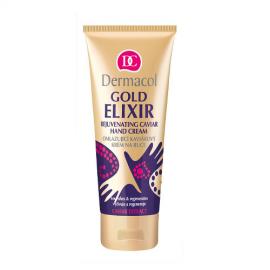 Dermacol - Omlazující kaviárový krém na ruce (Gold Elixir Rejuvenating Caviar Hand Cream) 75 ml