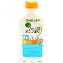 Garnier - Mlieko na opaľovanie SPF 20 (Light & Silky) Ambre Solaire