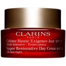Clarins - Omlazující denní krém pro všechny typy pleti SPF 20 Super Restorative 50 ml
