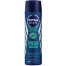 Nivea - Deodorant ve spreji pro muže 48h Fresh Ocean 150 ml