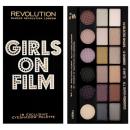 Makeup Revolution - Limitovaná paletka 18 očních stínů Girls On Film 13 g